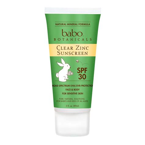 Amazon.com: Babo Botanicals Zinc Sunscreen Lotion SPF 30。